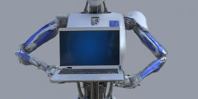 Generic image of robot holding laptop ‣ boss intelligence ‣ boss intelligence